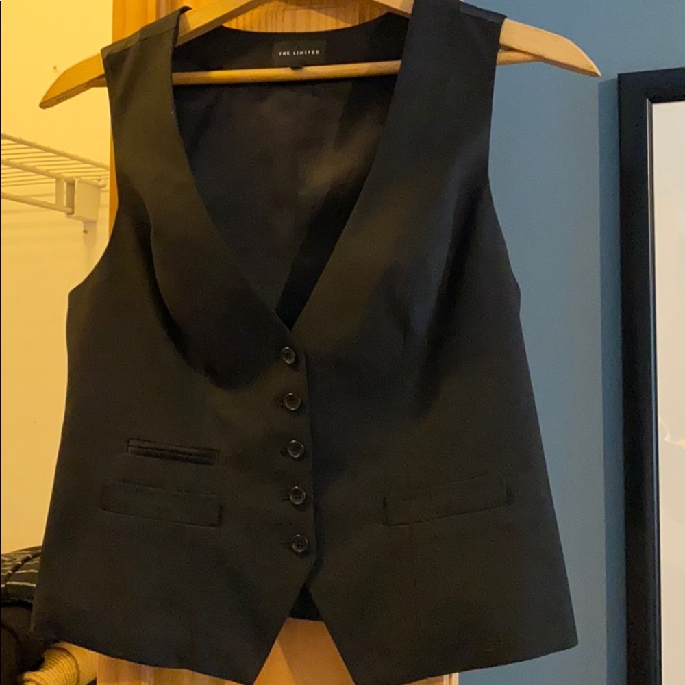 Black Suit Vest (women’s)